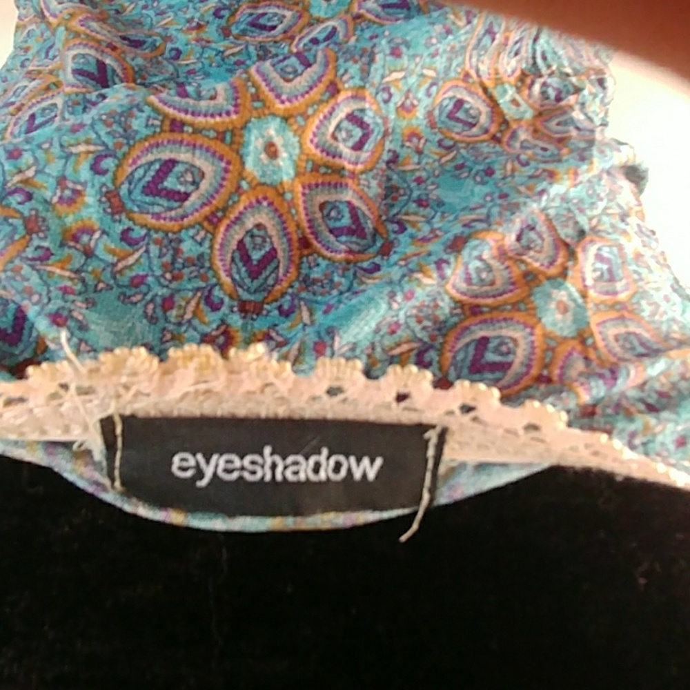 Vintage 90's boho ruffled tank top - Picture 7 of 8